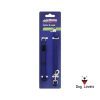 A Marltons Adjustable Collar and Lead Set (Small) for dogs, blue, shown in original packaging with visible clip and buckle. The Dog Lovers logo is in the bottom right corner.